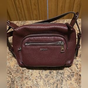DKNY Burgundy Crossbody Bag